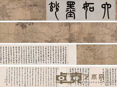 唐寅 兰亭雅集图卷 手卷 311×31cm